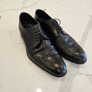 Hugo Boss Black Leather Dress Shoes
